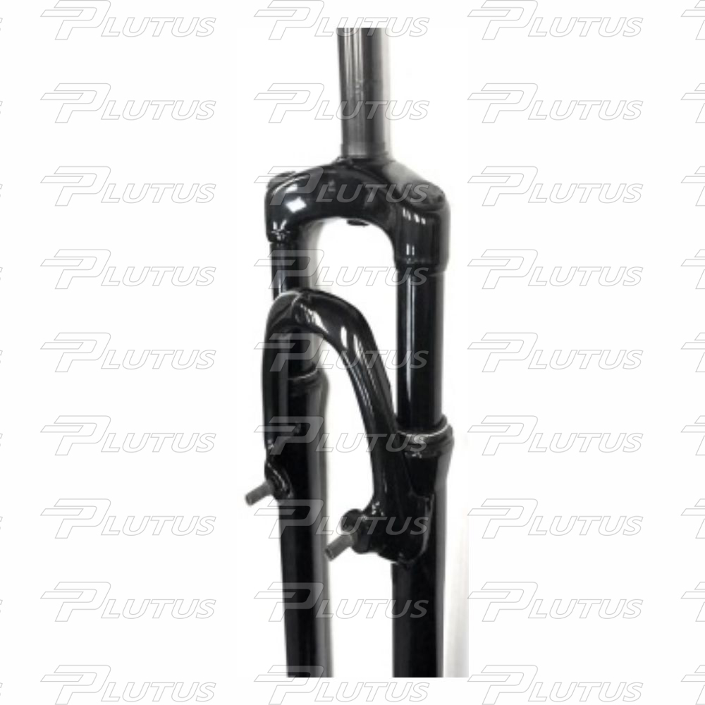 Fat Bike Suspension Fork Threadless,  All Black Without Lock Type