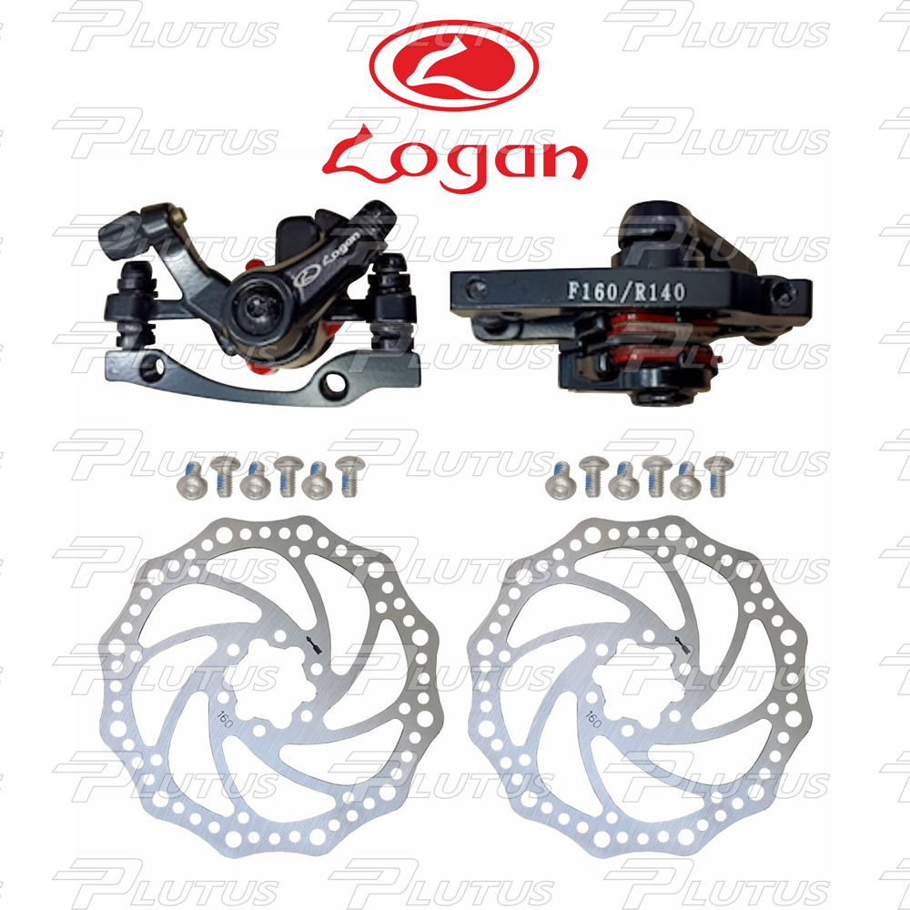 Logan Mechanical Disc Brake Front & Rear