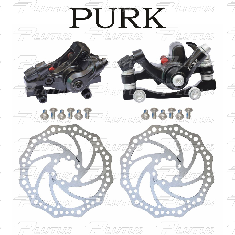 Purk Mechanical Disc Brake Front & Rear